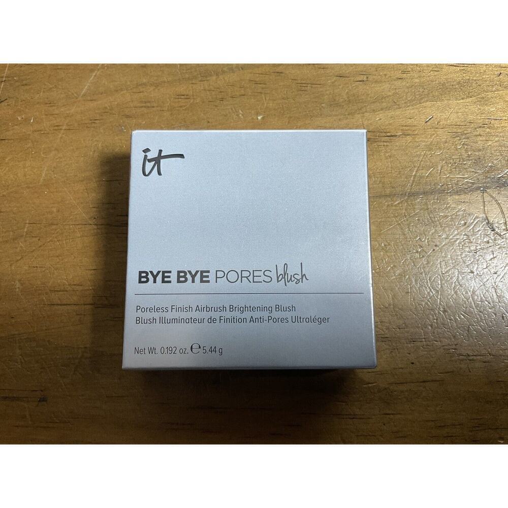 IT Cosmetics Bye Bye Pores Blush ~Je Ne Sais Quoi (Natural Pink)~ FullSize [NIB]